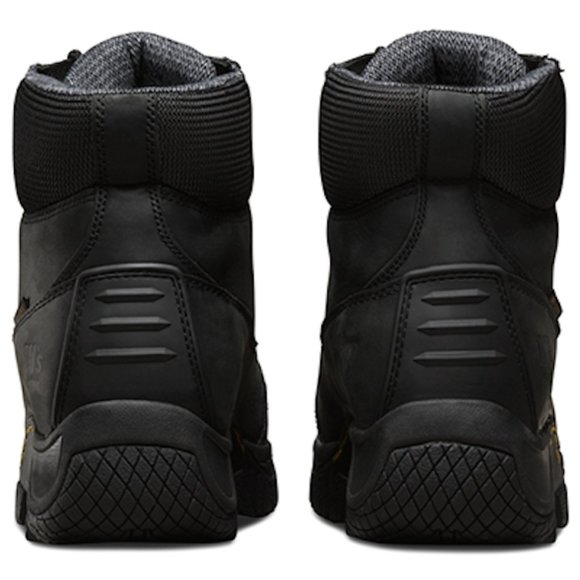Dr. Martens Heath St Waterproof Black Industrial Work Boot Steel Toe